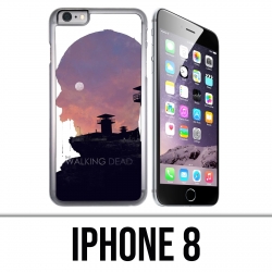 Coque iPhone 8 - Walking Dead Ombre Zombies