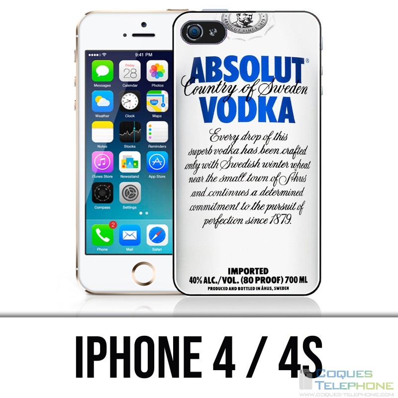 IPhone 4 / 4S Hülle - Absolut Vodka