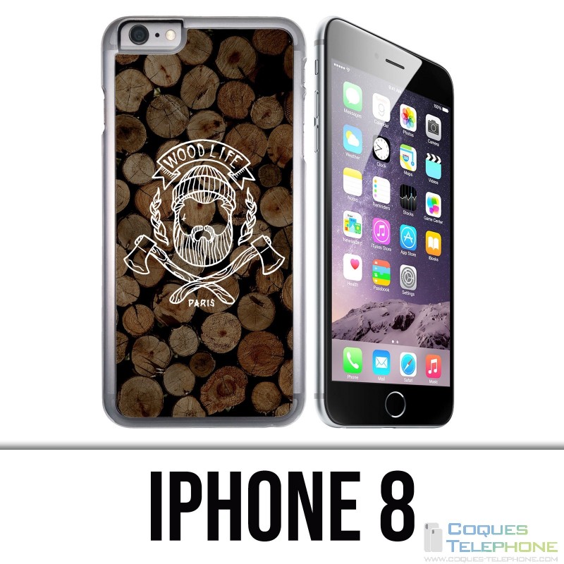 IPhone 8 case - Wood Life