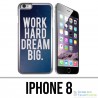 Custodia per iPhone 8: lavorare sodo, sognare in grande