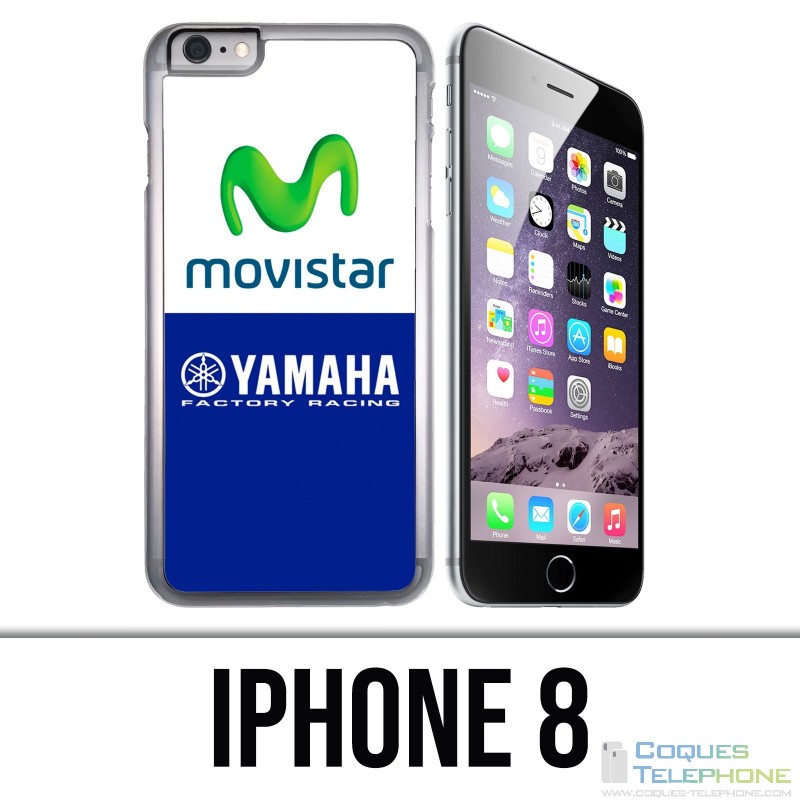 Custodia per iPhone 8 - Yamaha Factory Movistar