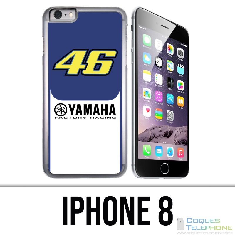 Coque iPhone 8 - Yamaha Racing 46 Rossi Motogp