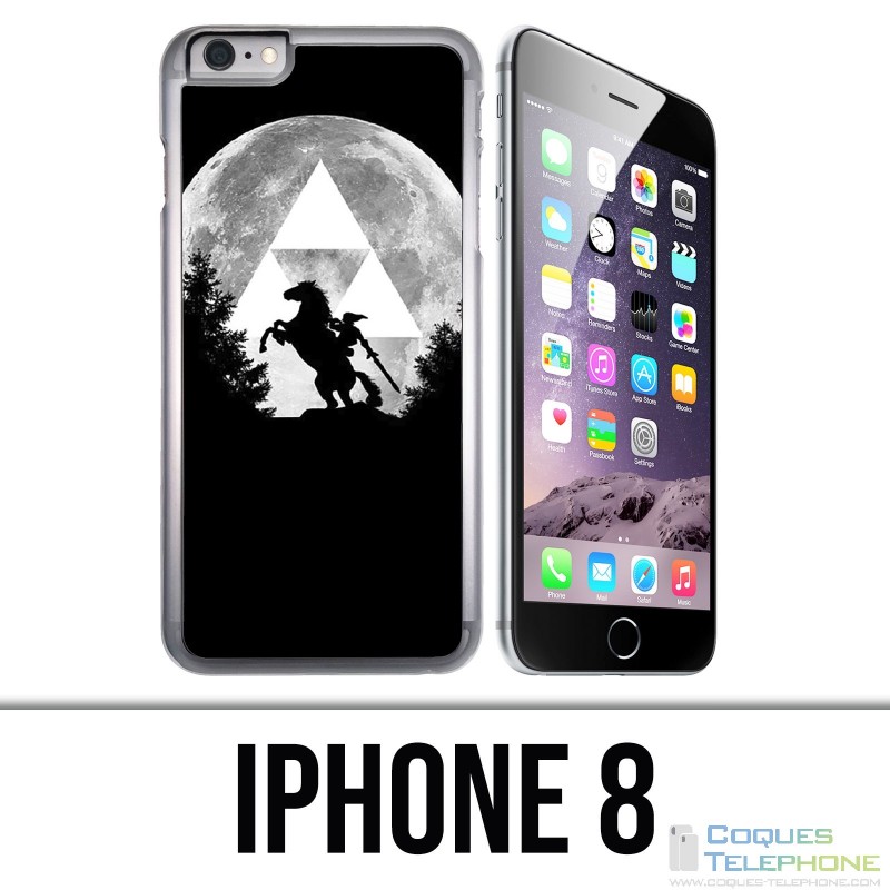 Coque iPhone 8 - Zelda Lune Trifoce