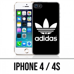 Custodia per iPhone 4 / 4S - Adidas Classic Nero