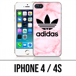 Coque iPhone 4 / 4S - Adidas Marble Pink