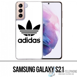 Samsung Galaxy S21 Case - Adidas Classic White