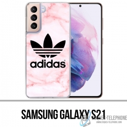 Samsung Galaxy S21 Case - Adidas Marble Pink