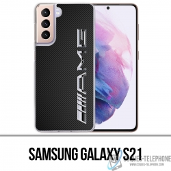 Samsung Galaxy S21 Case - Amg Carbon Logo
