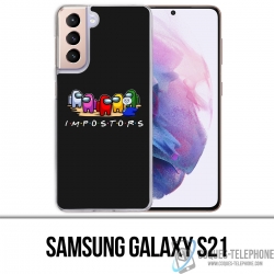 Coque Samsung Galaxy S21 - Among Us Impostors Friends