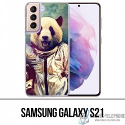 Samsung Galaxy S21 Case - Panda Astronaut Animal