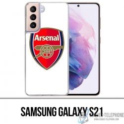 Custodia per Samsung Galaxy S21 - Logo Arsenal