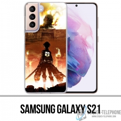 Póster Funda Samsung Galaxy S21 - Attak On Titan