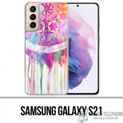 Samsung Galaxy S21 Case - Dream Catcher Painting