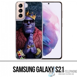 Coque Samsung Galaxy S21 - Avengers Thanos King