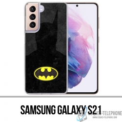 Coque Samsung Galaxy S21 - Batman Art Design