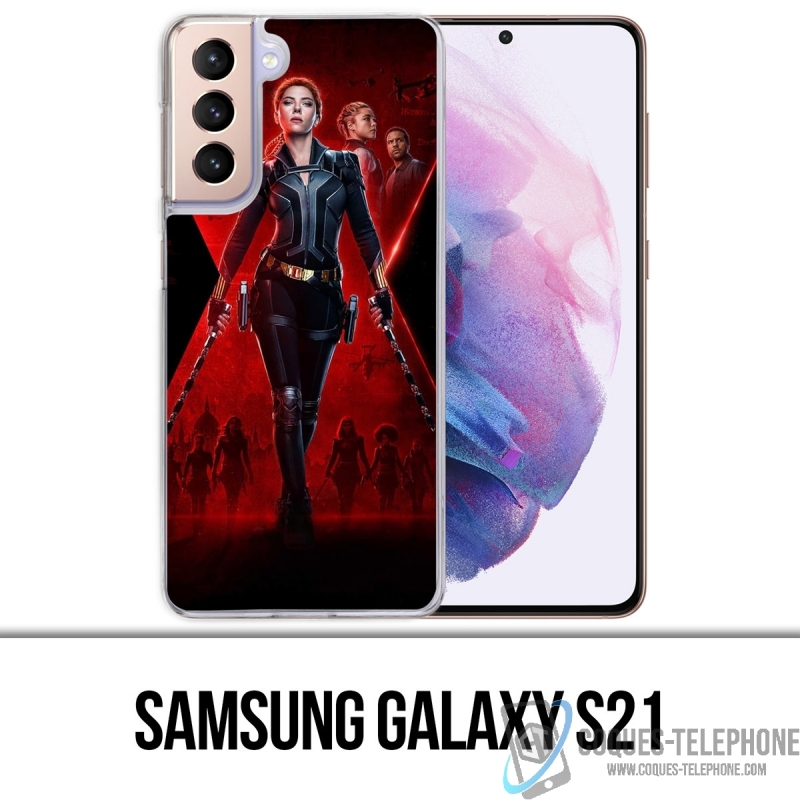 Coque Samsung Galaxy S21 - Black Widow Poster