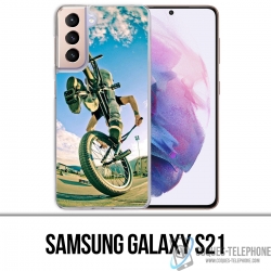 Coque Samsung Galaxy S21 - Bmx Stoppie