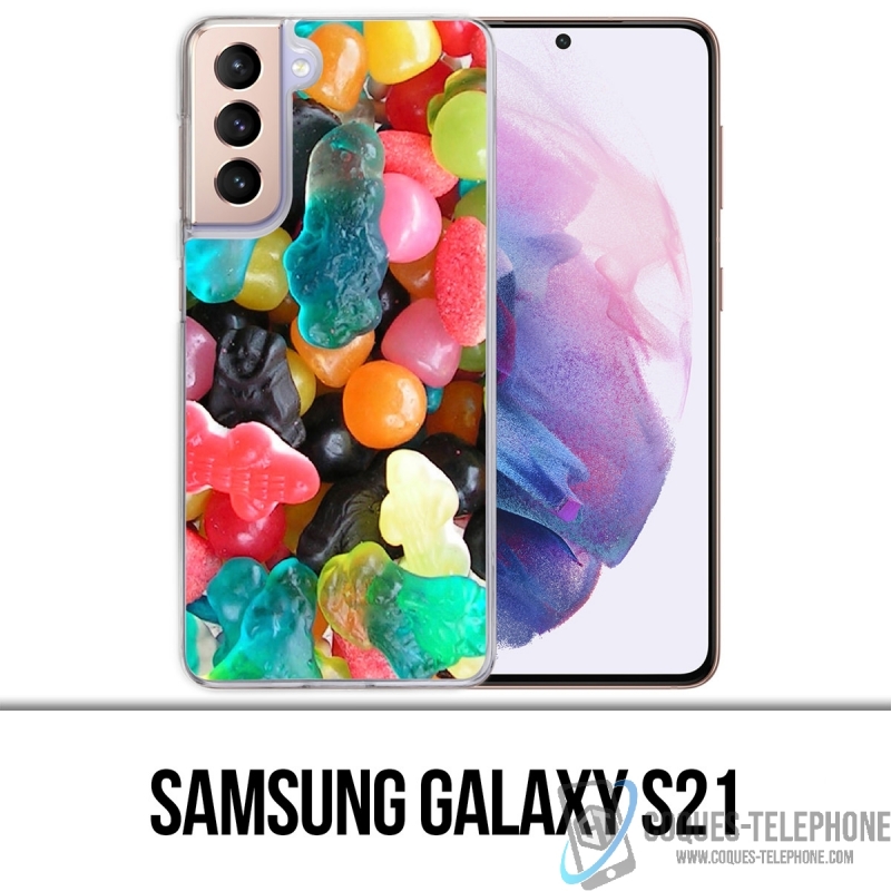 Coque Samsung Galaxy S21 - Bonbons