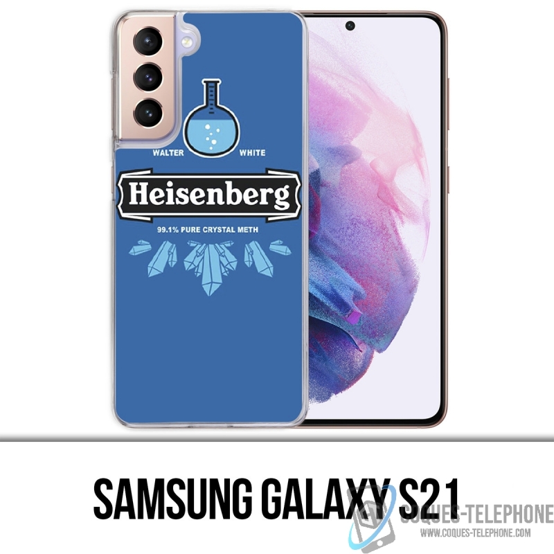 Samsung Galaxy S21 Case - Braeking Bad Heisenberg Logo
