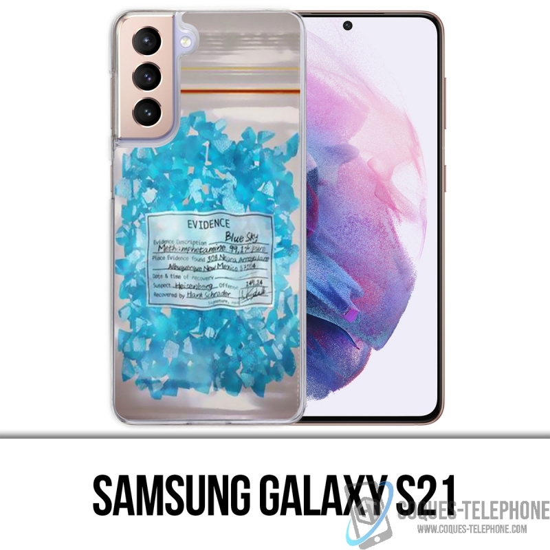 Custodia per Samsung Galaxy S21 - Breaking Bad Crystal Meth