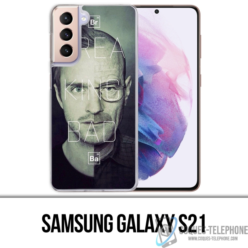 Funda Samsung Galaxy S21 - Breaking Bad Faces