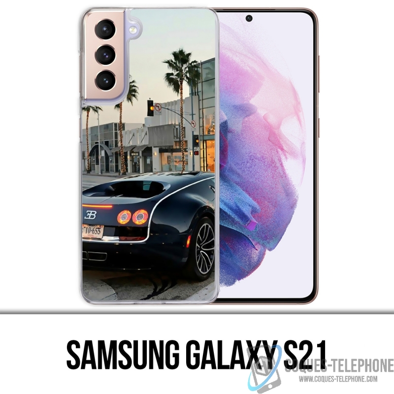 Coque Samsung Galaxy S21 - Bugatti Veyron City