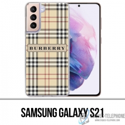 Coque Samsung Galaxy S21 - Burberry