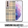 Custodia per Samsung Galaxy S21 - Burberry