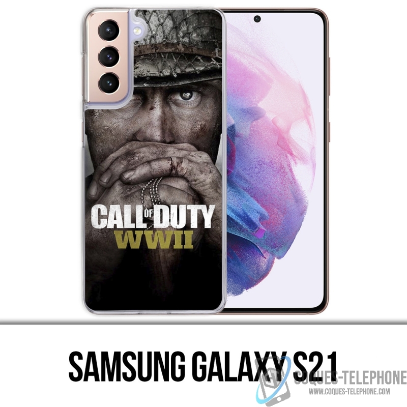 Samsung Galaxy S21 Case - Call Of Duty WW2 Soldaten