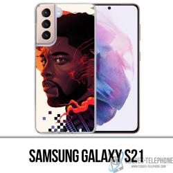 Custodia per Samsung Galaxy S21 - Chadwick Black Panther