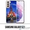 Coque Samsung Galaxy S21 - Chateau Disneyland