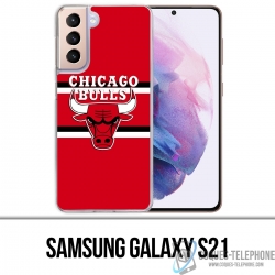 Custodia per Samsung Galaxy S21 - Chicago Bulls