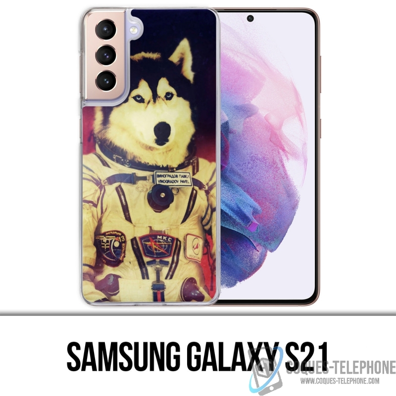 Samsung Galaxy S21 case - Jusky Astronaut Dog