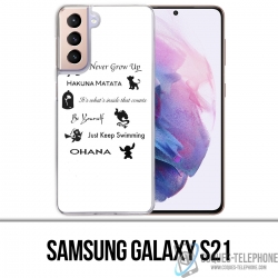 Custodia per Samsung Galaxy S21 - Citazioni Disney