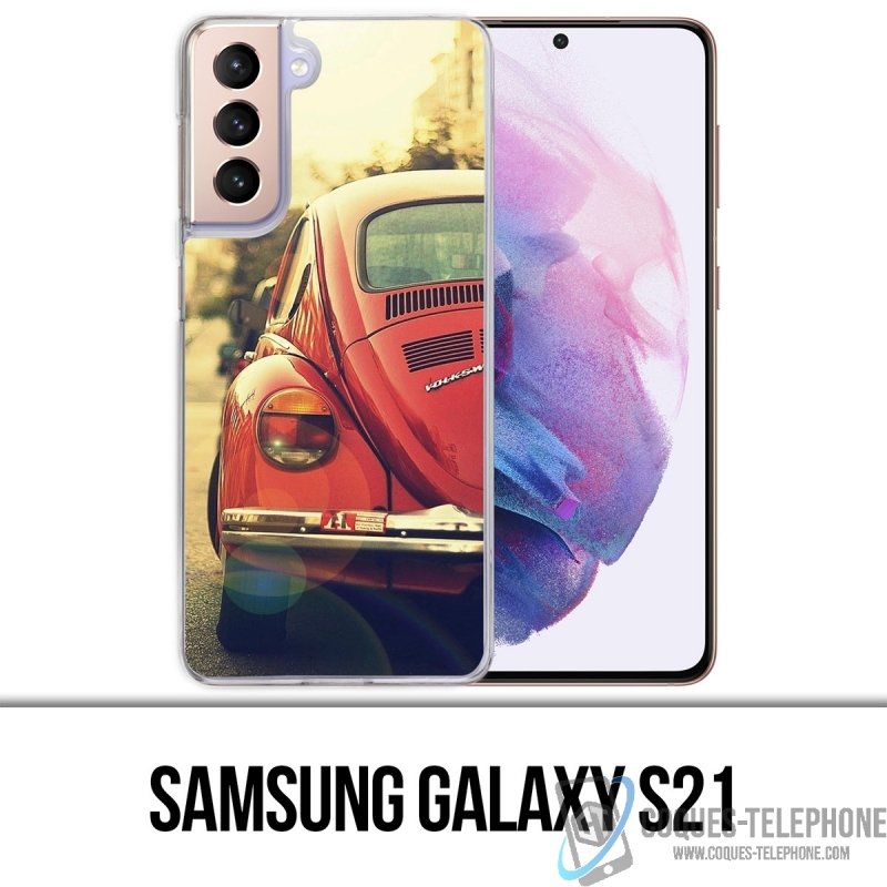 Samsung Galaxy S21 Case - Vintage Marienkäfer