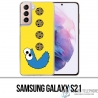 Samsung Galaxy S21 Case - Cookie Monster Pacman