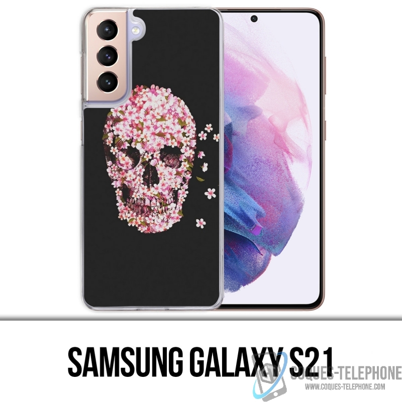 Samsung Galaxy S21 Case - Crane Flowers 2