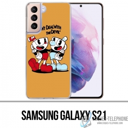 Funda Samsung Galaxy S21 - Cuphead