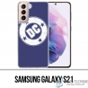 Funda Samsung Galaxy S21 - Logotipo Vintage de Dc Comics
