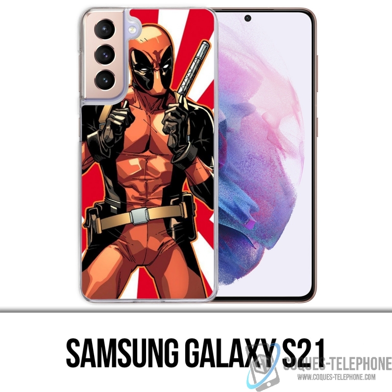 Custodia per Samsung Galaxy S21 - Deadpool Redsun