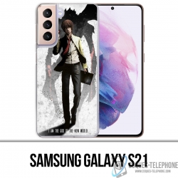 Custodie e protezioni Samsung Galaxy S21 - Death Note God New World