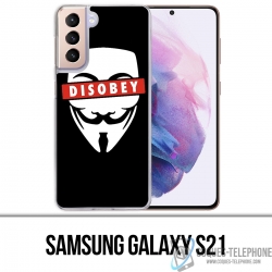 Custodia Samsung Galaxy S21 - Disobbedire a Anonymous
