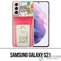 Coque Samsung Galaxy S21 - Distributeur Bonbons