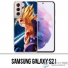 Coque Samsung Galaxy S21 - Dragon Ball Gohan Kameha