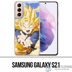 Custodia per Samsung Galaxy S21 - Dragon Ball Son Goten Fury