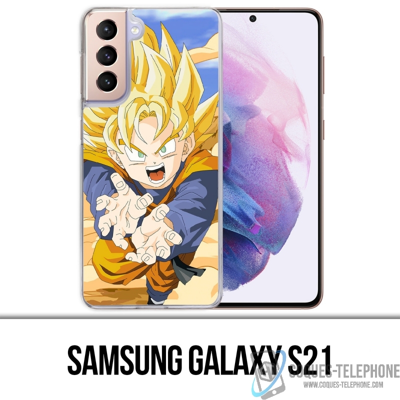 Samsung Galaxy S21 case - Dragon Ball Son Goten Fury
