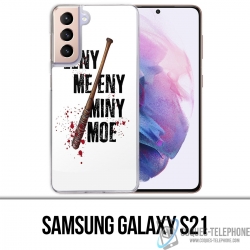 Custodia per Samsung Galaxy S21 - Eeny Meeny Miny Moe Negan