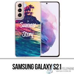 Custodia per Samsung Galaxy S21 - Ogni estate ha una storia