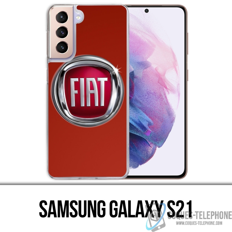 Custodia per Samsung Galaxy S21 - Logo Fiat