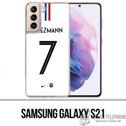 Custodia per Samsung Galaxy S21 - Football France Maillot Griezmann